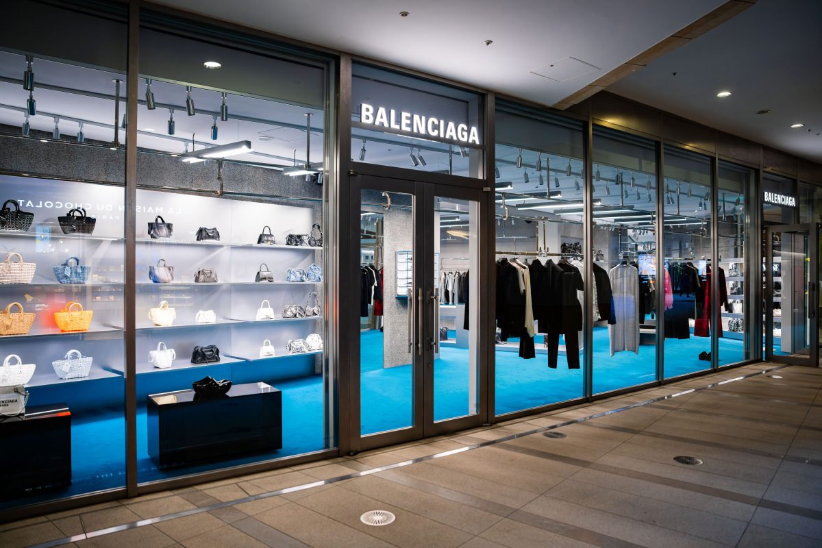 Balenciaga store in Tokyo, Japan