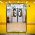 Ginza Line train in Asakusa, Tokyo