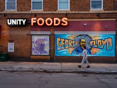 George Floyd Mural at Unity Foods, Minneapolis