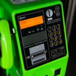 A bright green NTT public payphone, once a fixture of every Japanese street corner and train station, stands as a reminder of Japan’s pre-smartphone era. Its sturdy metal receiver, telephone card slot, and bilingual instructions highlight the country’s enduring attention to accessibility and precision. Still functional today, these phones remain a quiet symbol of Japan’s blend of reliability and retro technology.
