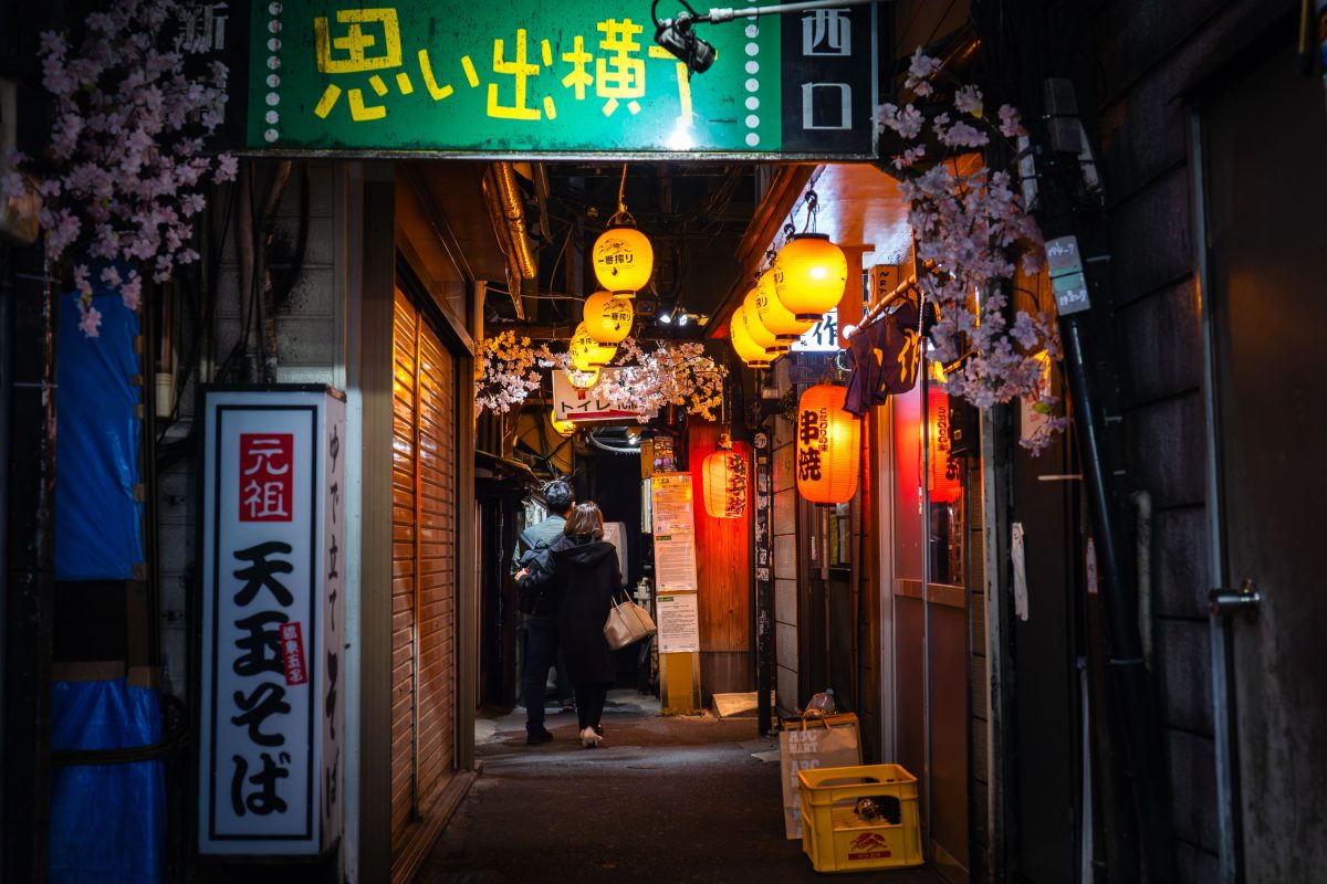Piss Alley Omoide Yokocho Alley, Shinjuku, Tokyo