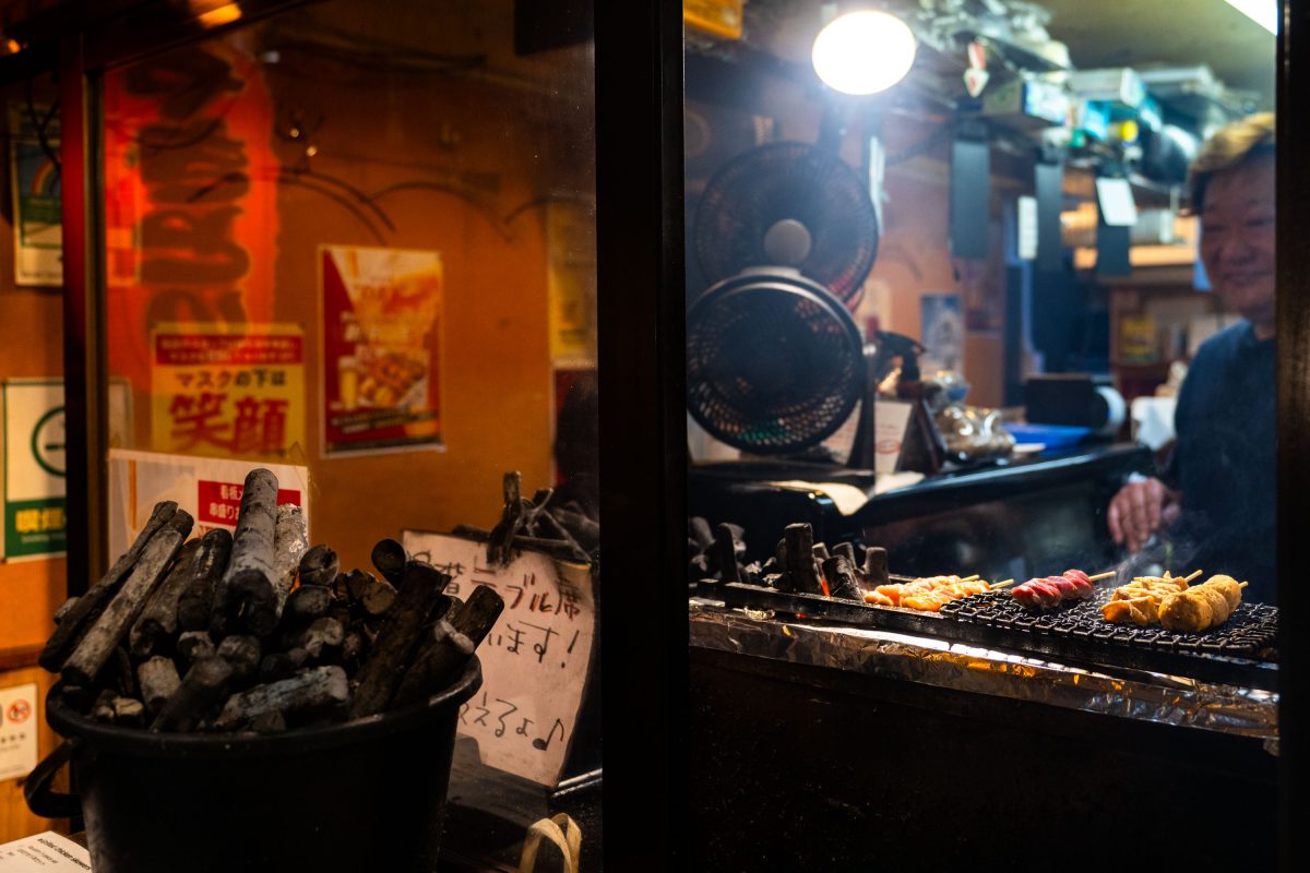 Yakitori Grill Stall, Japan