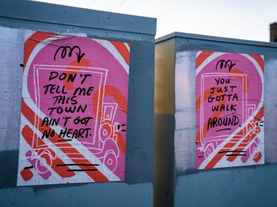 Minneapolis Uprising Art: "This Town Ain't Got No Heart"