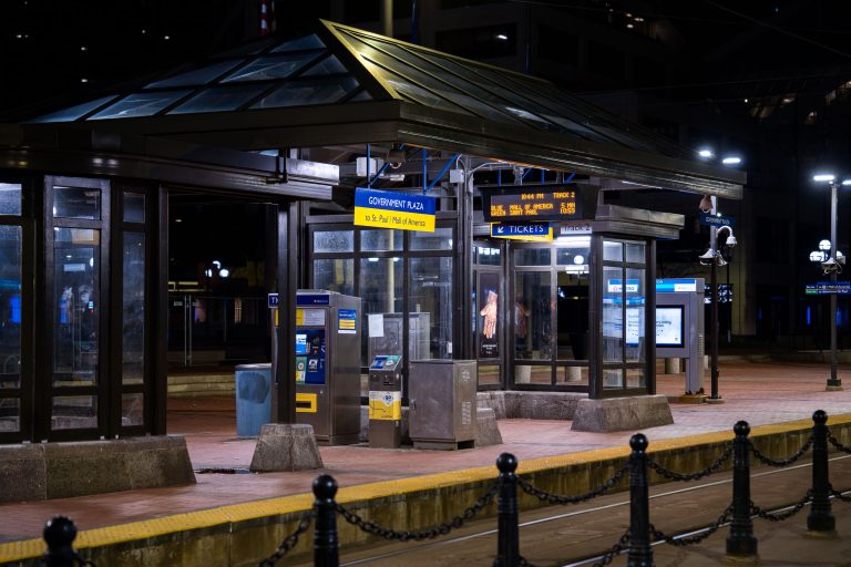 Government Plaza LRT Station, April 2023 2 Government Plaza LRT Station, April 2023