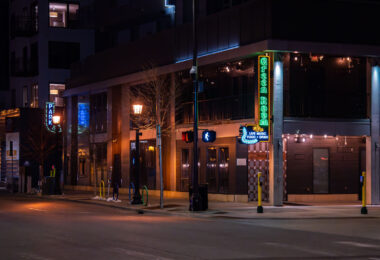 Green Room music venue in Uptown Minneapolis. Opening in January 2023, it replaced The Pourhouse on the corner of Lagoon/Girard.