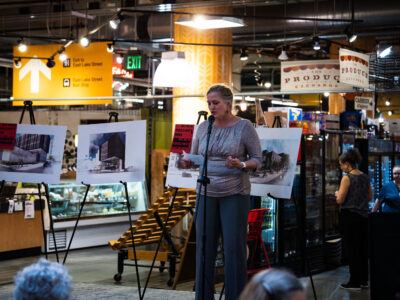 Heather Johnston at Minneapolis 3rd Precinct Community Meeting
