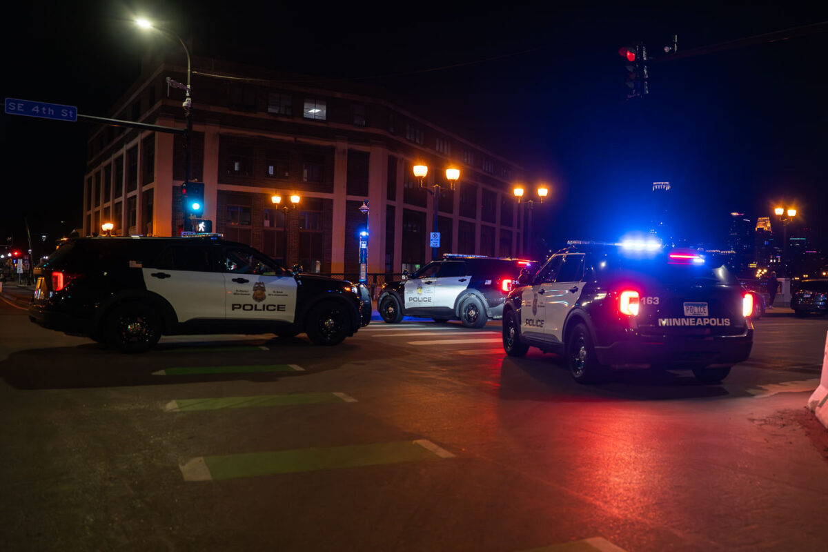 Minneapolis Police Squads in Dinkytown
