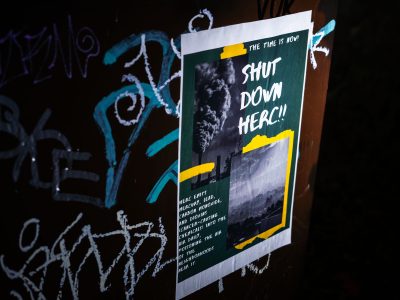 Protest Flyer for Hennepin Energy Recovery Center on Midtown Greenway