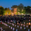 Members of the Minnesota Orchestra performing parts of "Brea(d)th" at George Floyd Square/Say Their Names Cemetery on Thursday night, the 3 year anniversary of George Floyd's murder.