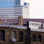 A building in the Minneapolis Warehouse District.