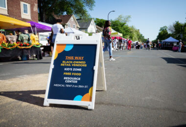 The third annual Rise and Remember festival put on by the George Floyd Global Memorial at George Floyd Square. The festival was caped off by a performance by hip hop legend Chubb Rock.