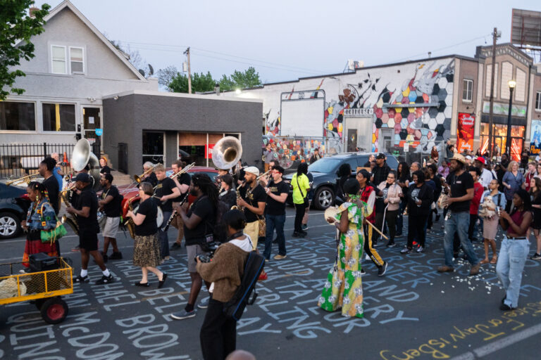 Brass Solidarity marching at Rise and Remember 1 Brass Solidarity marching at Rise and Remember
