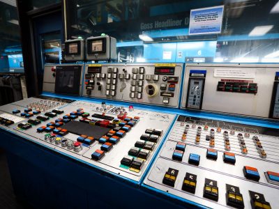 Star Tribune Printing Plant Control Panel, Minneapolis