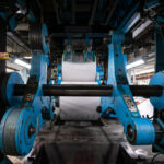 Inside the Star Tribune-Heritage Center Manufacturing Facility where the Minneapolis Star Tribune, St. Paul Pioneer Press, USA Today and Washington Post are printed daily.