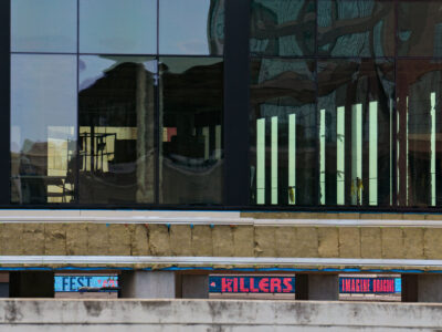 Minneapolis North Loop Construction: Twins Fest, Killers Signs