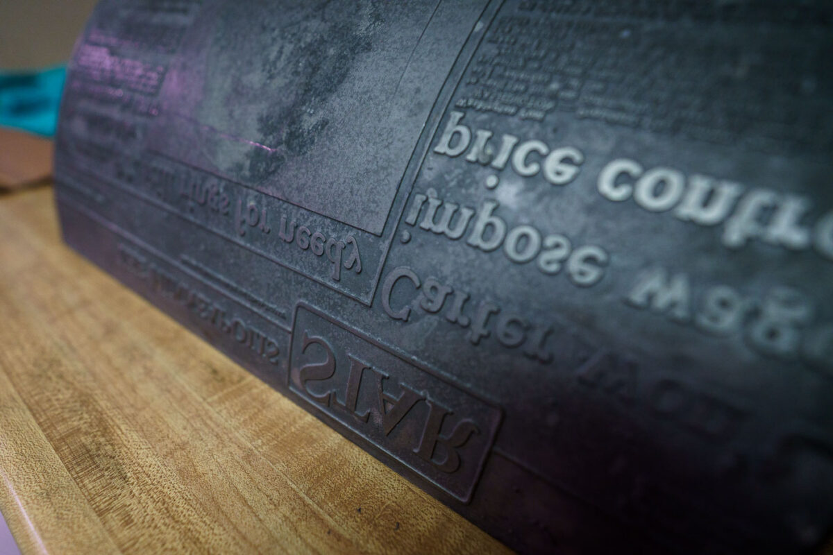 Minneapolis Star Print Plates