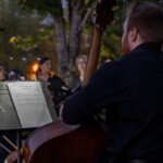 Members of the Minnesota Orchestra performing parts of "Brea(d)th" at George Floyd Square/Say Their Names Cemetery on Thursday night, the 3 year anniversary of George Floyd's murder.