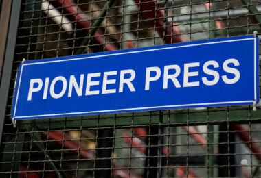 Inside the Star Tribune-Heritage Center Manufacturing Facility where the Minneapolis Star Tribune, St. Paul Pioneer Press, USA Today and Washington Post are printed daily.
