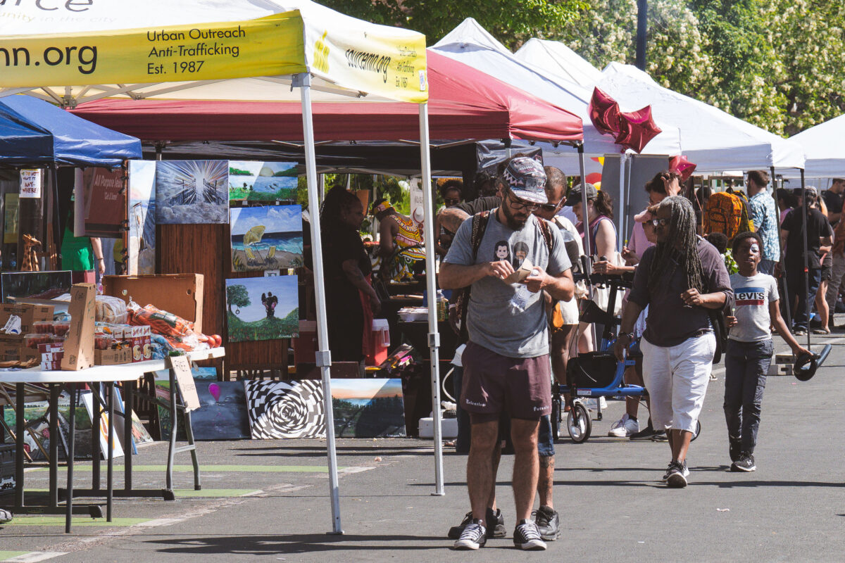 Rise and Remember Festival Booths
