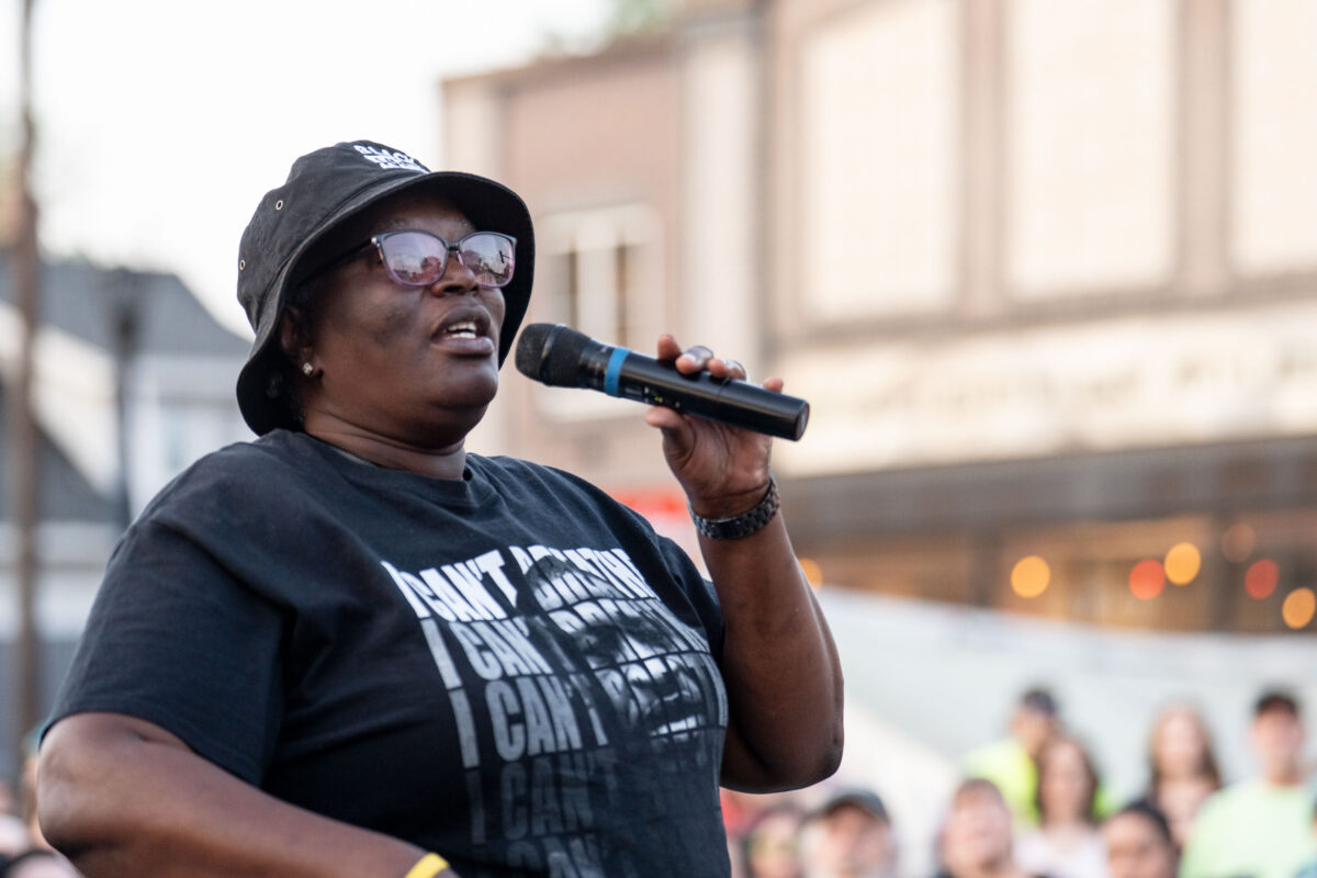 Rise and Remember Speakers at George Floyd Square