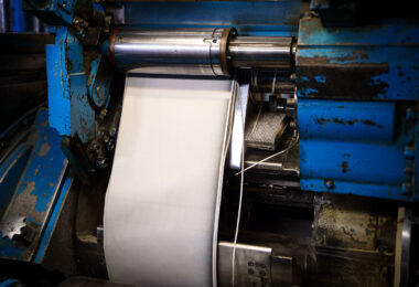 Inside the Star Tribune-Heritage Center Manufacturing Facility where the Minneapolis Star Tribune, St. Paul Pioneer Press, USA Today and Washington Post are printed daily.