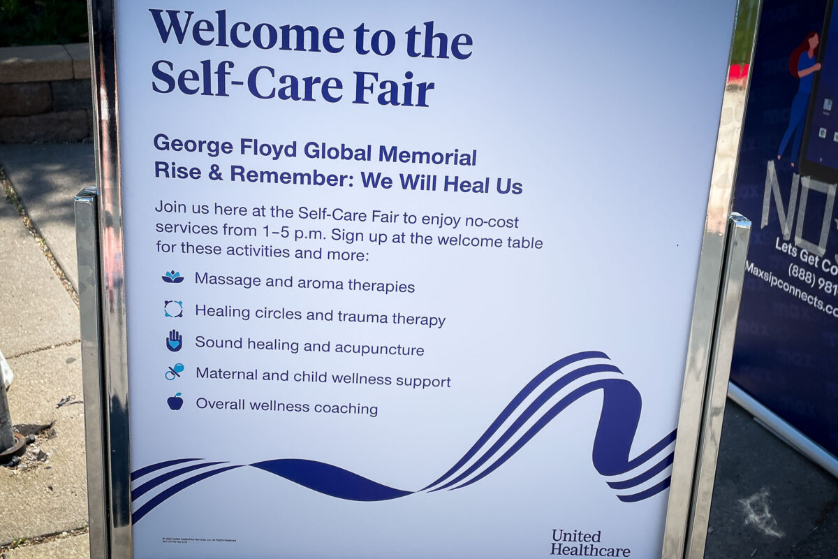 United Healthcare Self-Care Fair at George Floyd Square