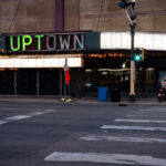 The Uptown Theater during renovation. It's set to open next month as one of the largest music venues in Minneapolis.