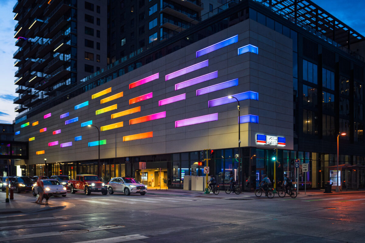 Minneapolis Police bike patrol in Downtown Minneapolis