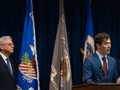 Minneapolis Mayor Jacob Frey at DOJ press conference on police investigation