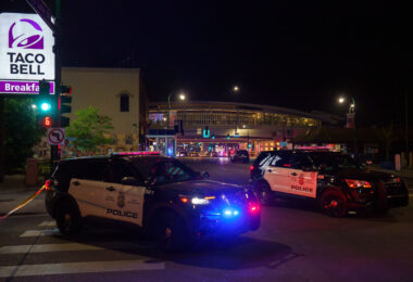 Minneapolis police say they’re investigating a car crash that left 5 dead. They say a speeding driver exited 35W where it went through a red light hitting another vehicle. A traffic camera shows the vehicle and what appears to be a State Trooper exiting at a high rate of speed.

Minneapolis police have said they are not calling it a pursuit because there were no lights or sirens activated. Initial dispatch audio: “State Patrol had a vehicle flee and crash.  Northbound 35W and Lake Street and they’re now in a foot pursuit of 1 in the alley”