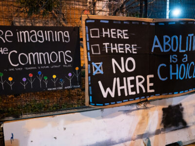 Minneapolis Police 3rd Precinct: Abolition is a Choice Banner
