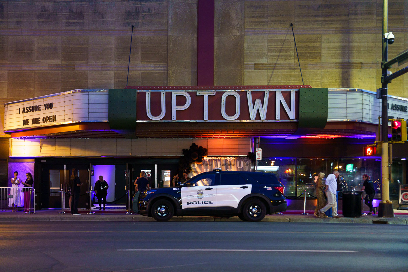 Uptown Theatre Opens June 2023 MPD squad