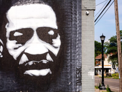 DAESK George Floyd Mural, North Minneapolis, July 2023
