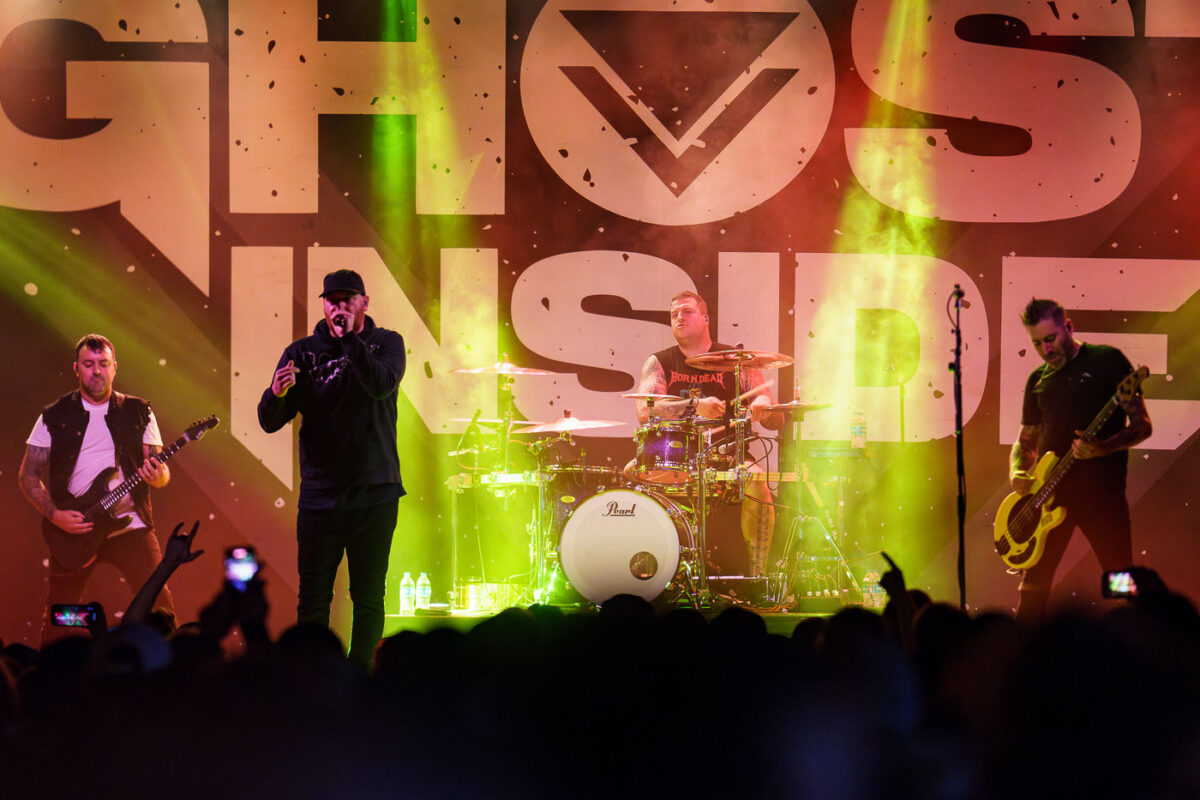 Ghost Inside performs at Rock Fest
