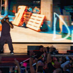 Ice Cube and WC performing at Rock Fest in Cadott, WI on July 13, 2023.