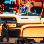 Ice Cube and WC performing at Rock Fest in Cadott, WI on July 13, 2023.