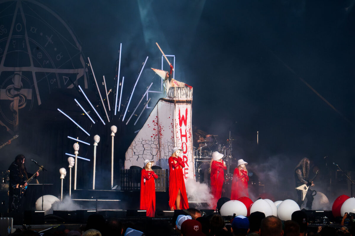 In This Moment performs at Rock Fest