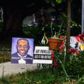 A memorial seen in Southwest Minneapolis.