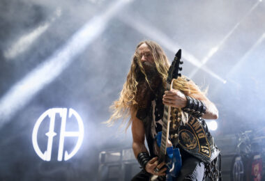 Pantera performing at Rock Fest in Cadott, Wisconsin on July 13, 2023.