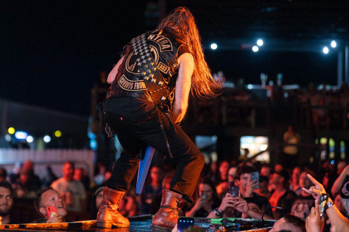 The heavy metal band Pantera performed at Rock Fest in Cadott, Wisconsin, on July 13, 2023. Rock Fest is an annual music festival held in Cadott, known for featuring a variety of rock and metal artists. The festival has been a significant event in the region for many years, drawing fans from across the country. This performance marked a notable moment for the band and its dedicated fanbase.