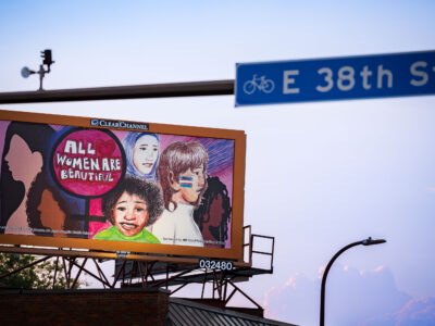 E 38th St Billboard: All Women Are Beautiful