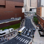 Crowd outside the Target Center in downtown Minneapolis waiting to get into the arena for a Zach Bryan concert on August 10, 2023.