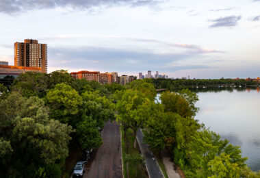 Above part of the 51 mile Grand Rounds Scenic Byway in Minneapolis.