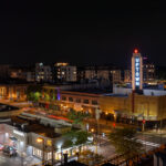 Uptown Theater at Hennepin and Lagoon in Uptown Minneapolis. As seen in August 2023.