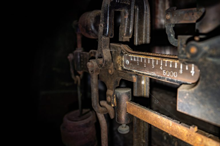 Platform Scale Beam, Abandoned Filer & Stowell Factory, Milwaukee 2