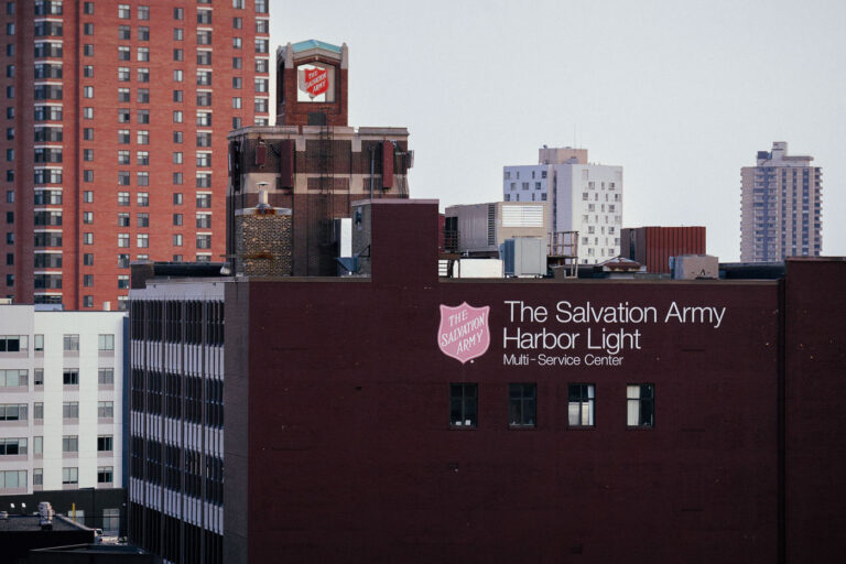 The Salvation Army Harbor Light, Minneapolis 4 The Salvation Army, Harbor Light Multi-Service Center in downtown Minneapolis. The center provides hundreds of meals each day and housing for those in need.