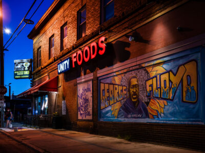 George Floyd Mural at Unity Foods, Minneapolis