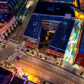 A mural next to the FAIR School For Arts in downtown Minneapolis as seen in September 2023.