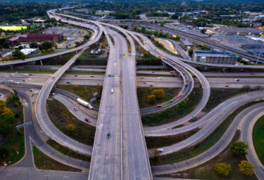 I-35W and I-94 near dowtown Minneapolis