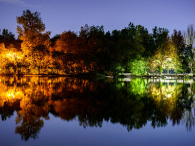 Cedar Lake, Minneapolis, Night, September 2023